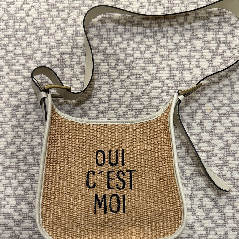 Beige Crossbody Bag